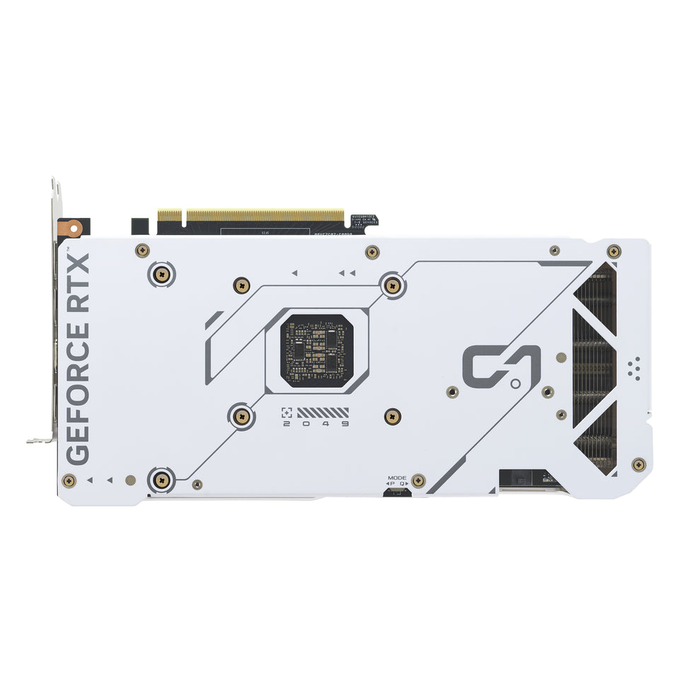 ASUS  DUAL-RTX4070-O12G-WHITE 12GB GDDR6X HDMI DP