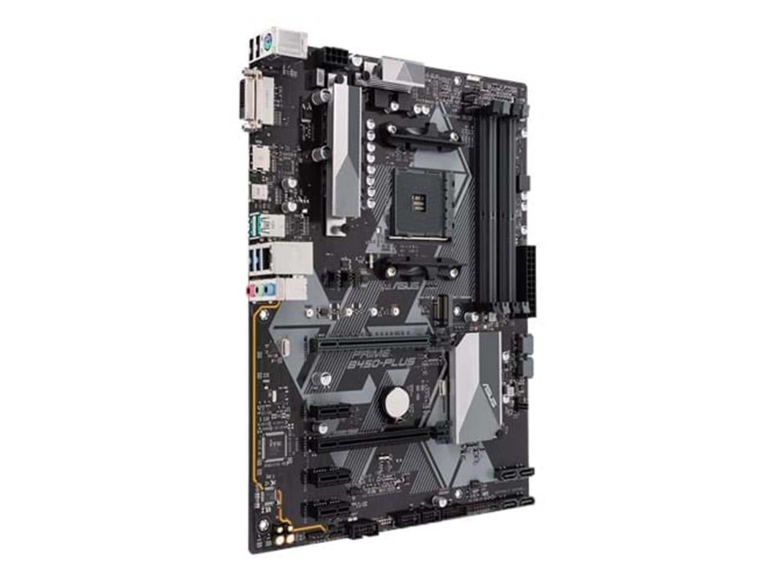 ASUS PRIME B450-PLUS Mainboard - AMD B450 - AMD AM4 socket - DDR4 RAM - ATX