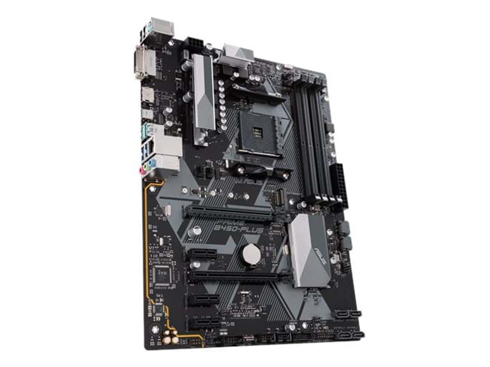 ASUS PRIME B450-PLUS Mainboard - AMD B450 - AMD AM4 socket - DDR4 RAM - ATX