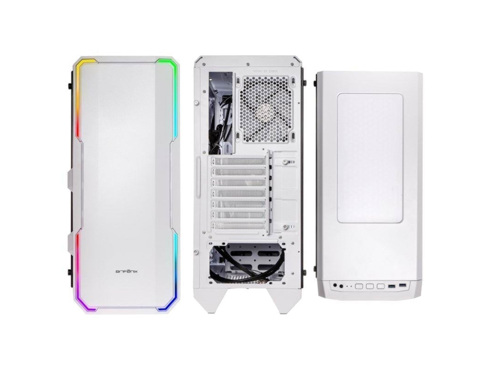 BitFenix Enso RGB - Gehäuse - Fulltower - Weiß