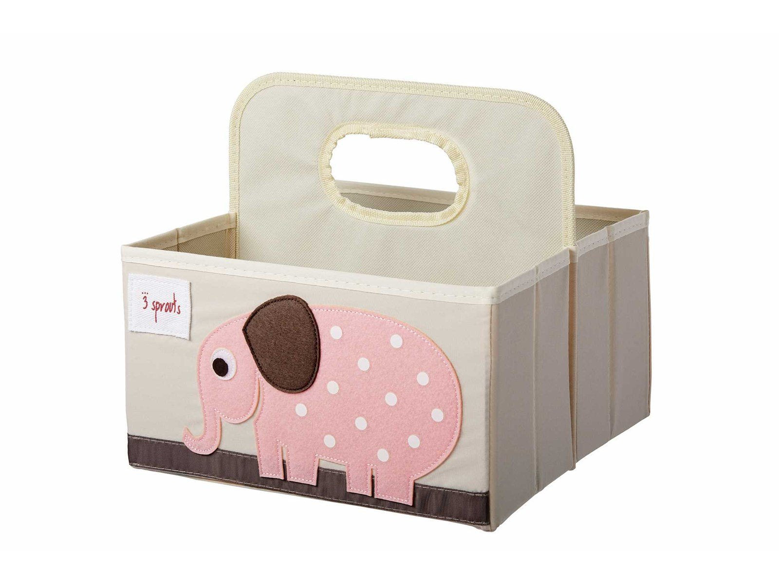 3 Sprouts Opbevaringskurv med Hank til Bleer Elep