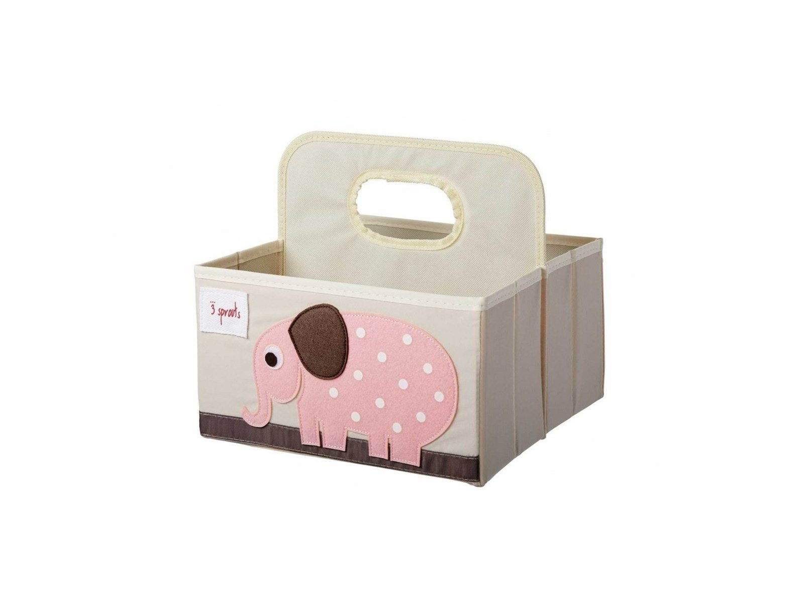 3 Sprouts Opbevaringskurv med Hank til Bleer Elep