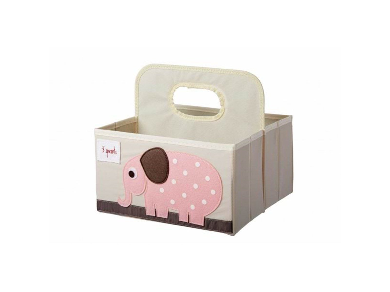 3 Sprouts Opbevaringskurv med Hank til Bleer Elep