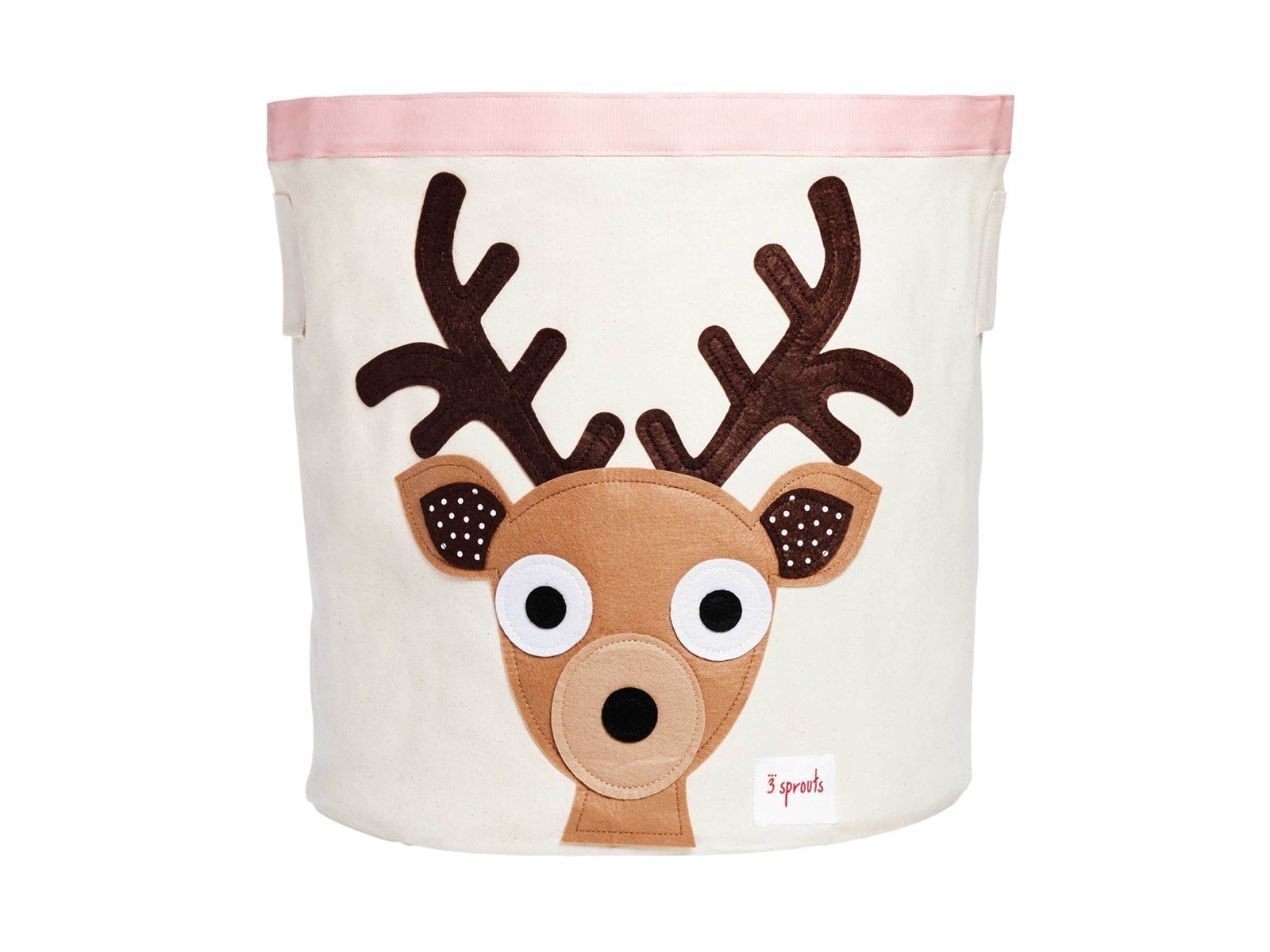 3 Sprouts Opbevaringsbeholder Rund Deer