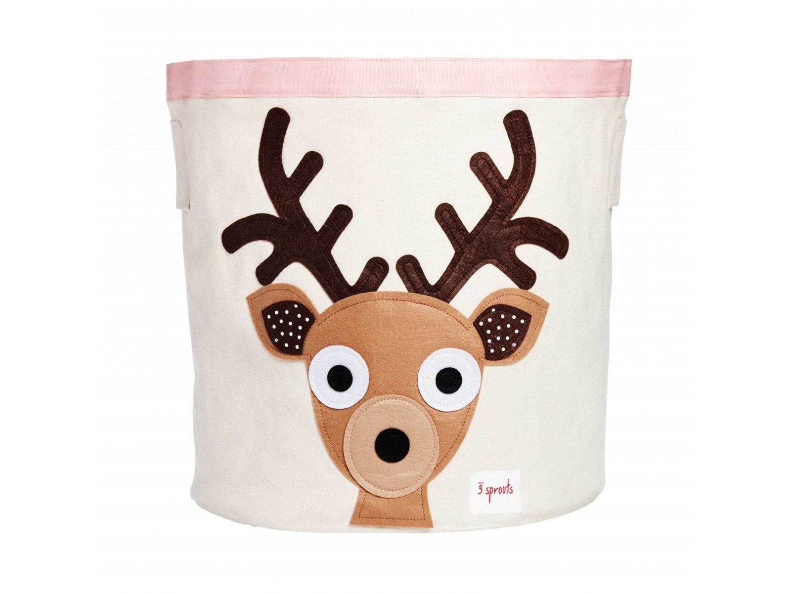 3 Sprouts Opbevaringsbeholder Rund Deer