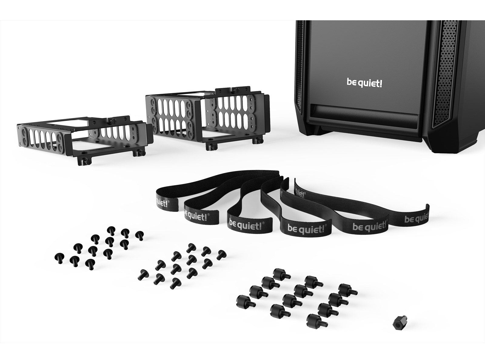 be quiet! Silent Base 601 - Black - Gehäuse - Miditower - Schwarz