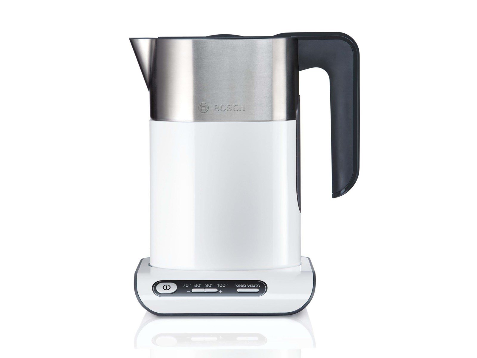 Bosch Wasserkocher Styline TWK8611P - Weiß/Anthrazit - 2400 W