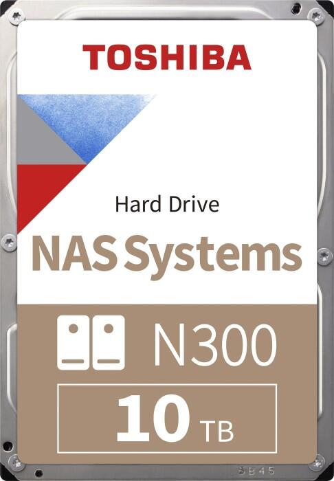 Toshiba N300 NAS Systems 10TB, bulk