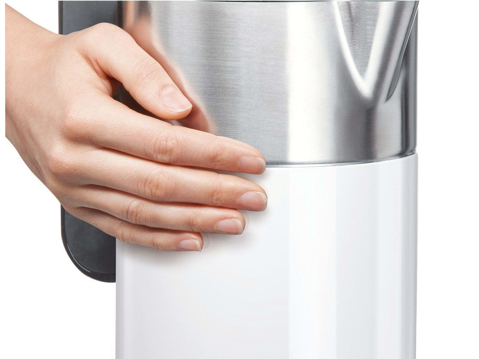 Bosch Wasserkocher Styline TWK8611P - Weiß/Anthrazit - 2400 W