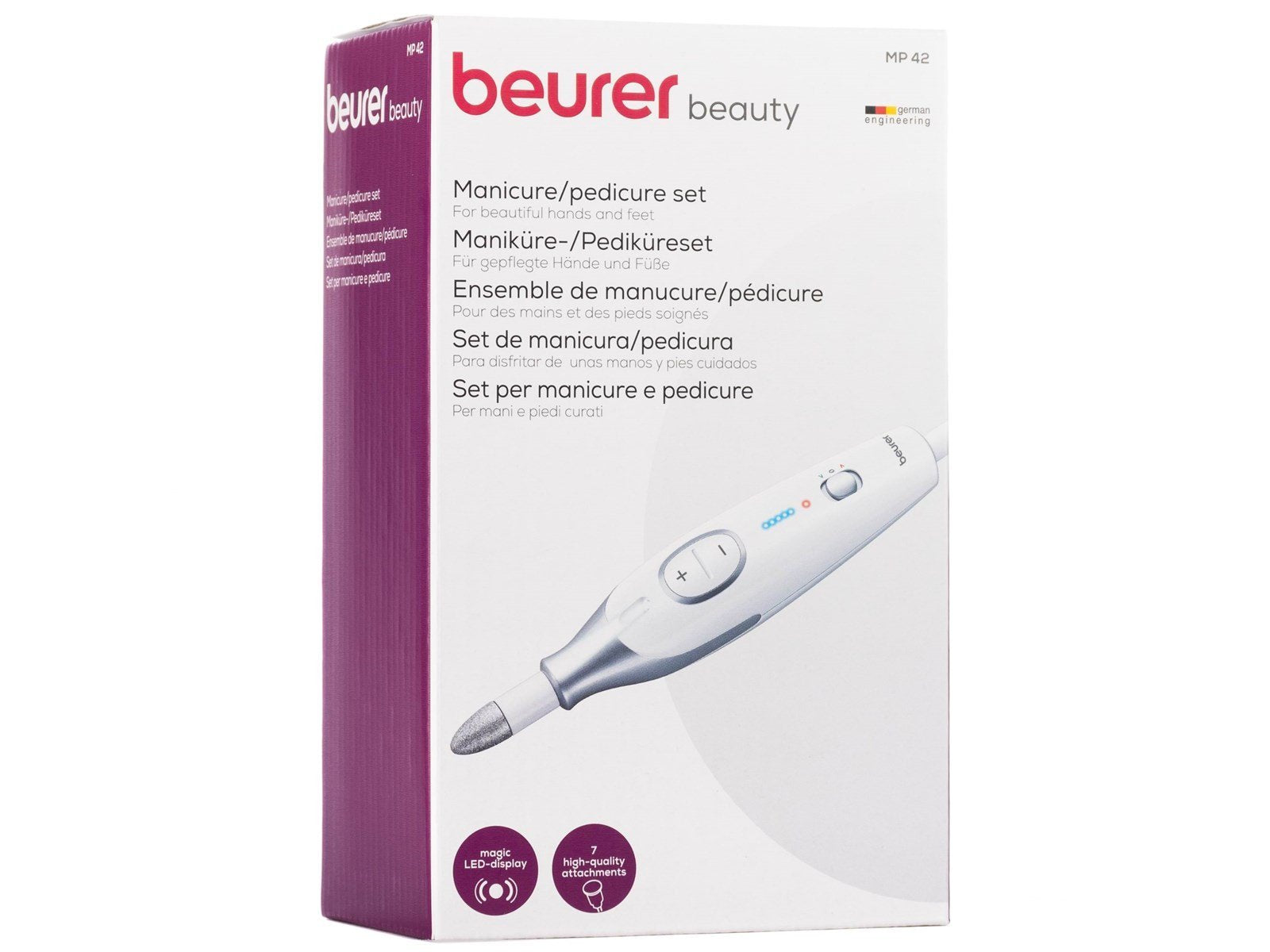 Beurer MP 42 - electric manicure/pedicure device