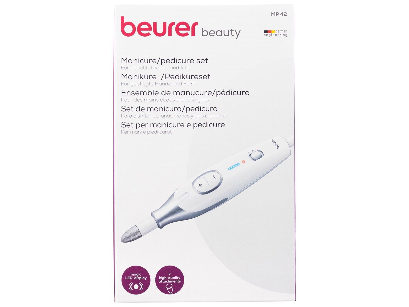 Beurer MP 42 - electric manicure/pedicure device