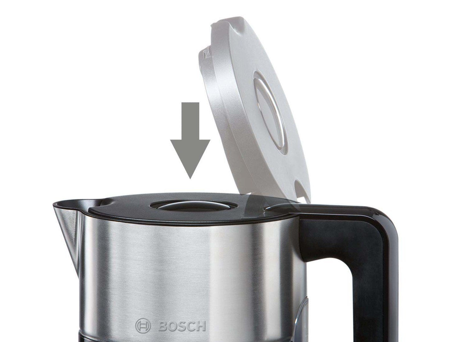 Bosch Wasserkocher Styline TWK8613P - Schwarz - 2400 W