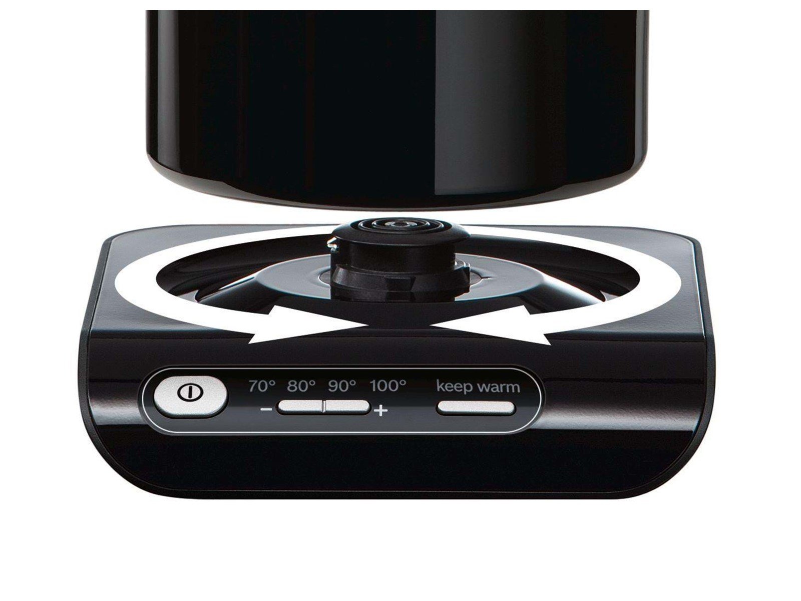 Bosch Wasserkocher Styline TWK8613P - Schwarz - 2400 W