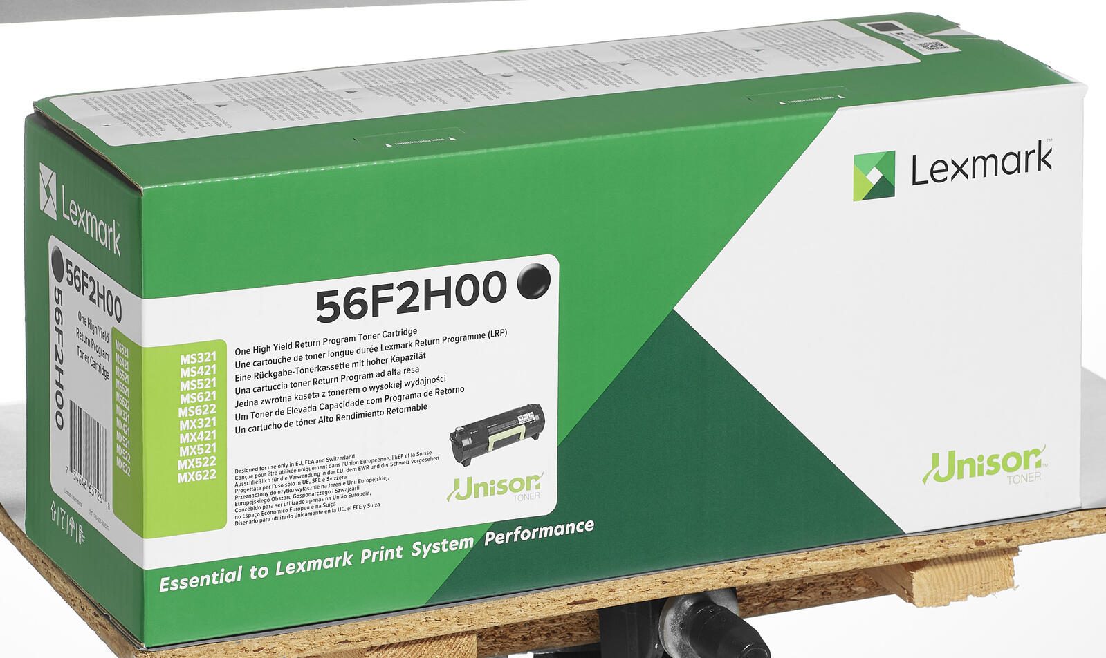 Lexmark Original Toner schwarz 15.000 Seiten (56F2H00) für MS321dn, MS421dw/dn, MS521dn, MS621dn, MS622de, MX321adn