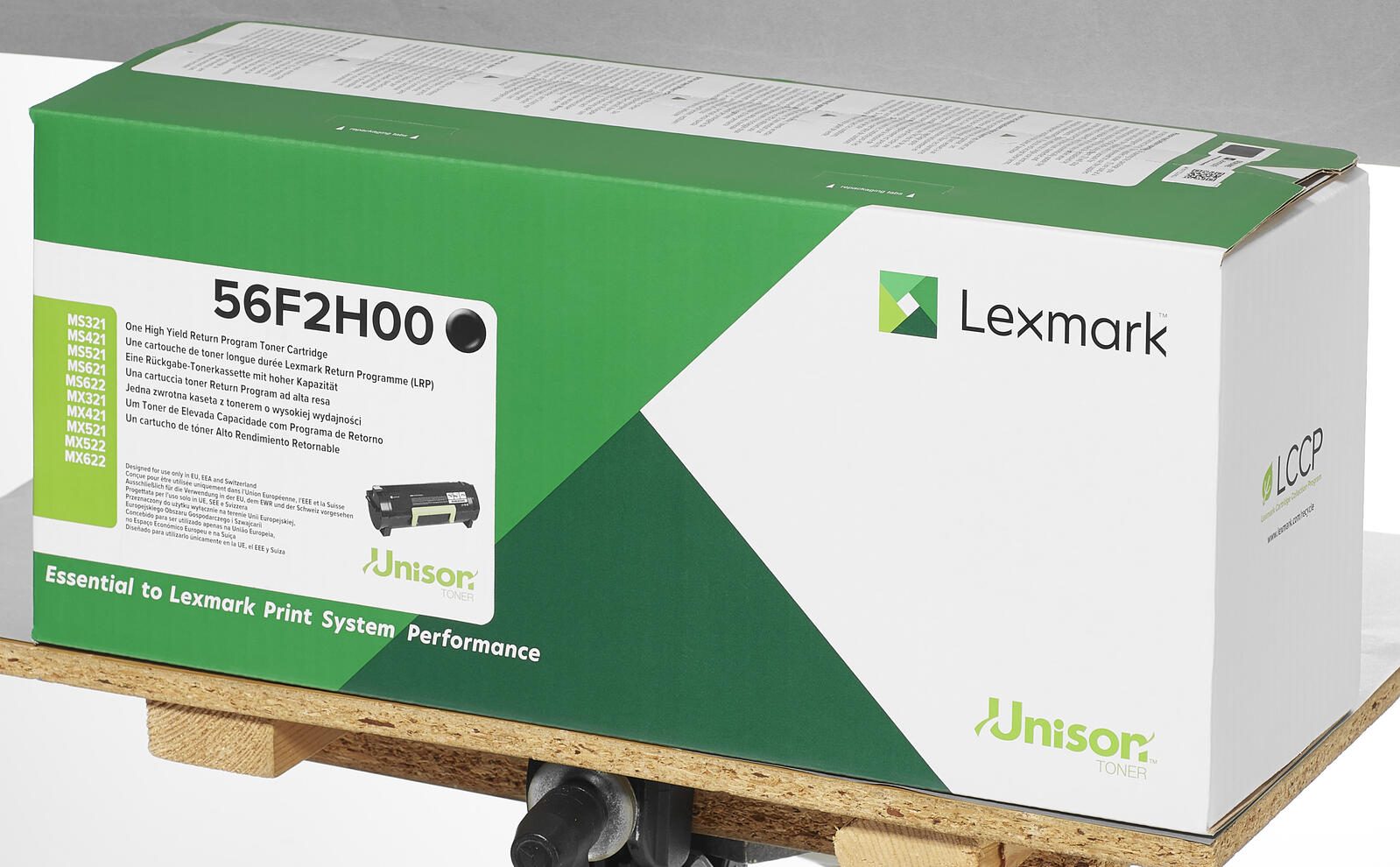 Lexmark Original Toner schwarz 15.000 Seiten (56F2H00) für MS321dn, MS421dw/dn, MS521dn, MS621dn, MS622de, MX321adn