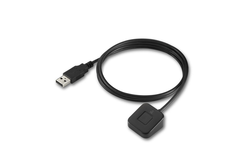 Kensington VeriMark Desktop Fingerprint Key 1,2m Kabel schw.