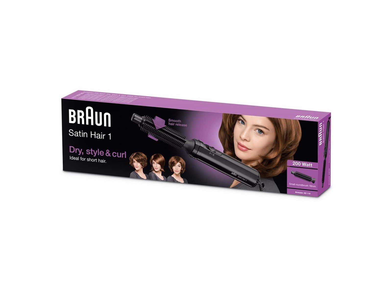 Braun Lockenstab Satin Hair 1 airstyler AS110