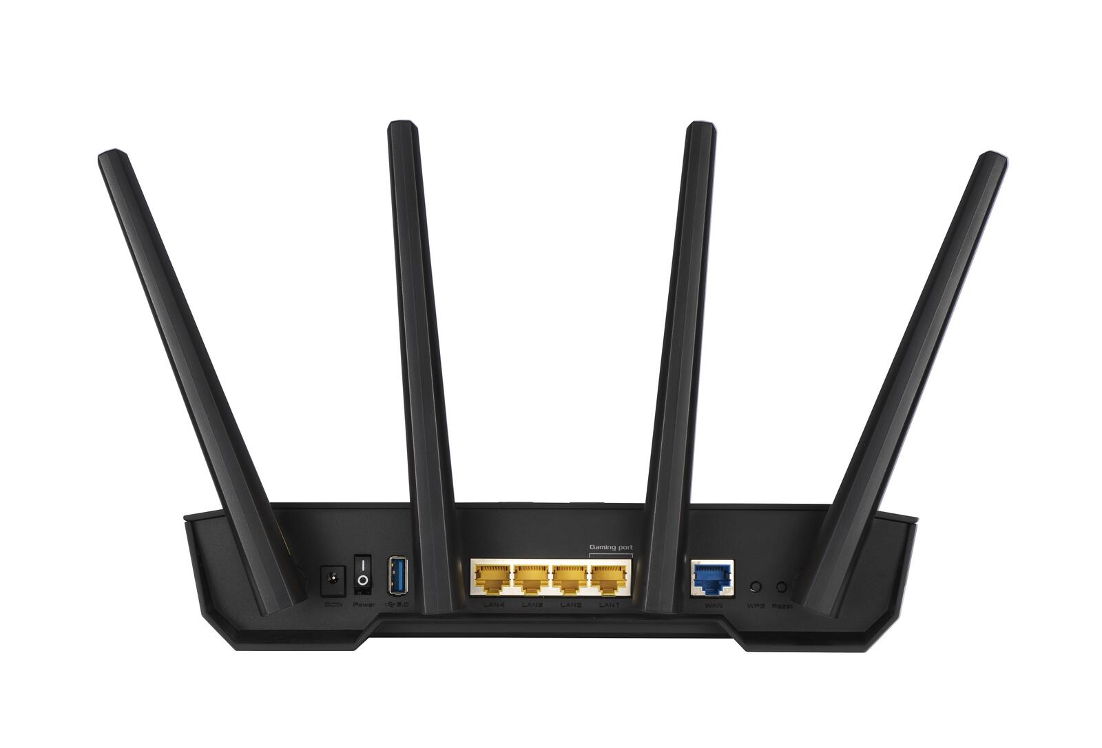ASUS TUF-AX3000 V2 AiMesh EU+UK Variante Dual Band WLAN Gaming kombinierbarer Router (Tethering als 4G und 5G Router-Ers
