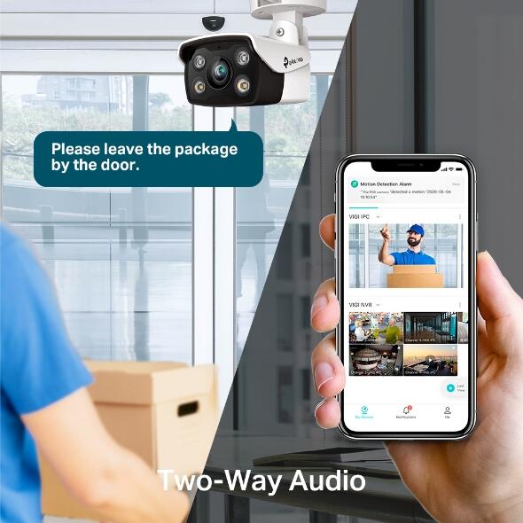 TP-Link VIGI C340-W Wi-Fi Netzwerk-Überwachungskamera für den Außenbereich mit 4 mm Objektiv