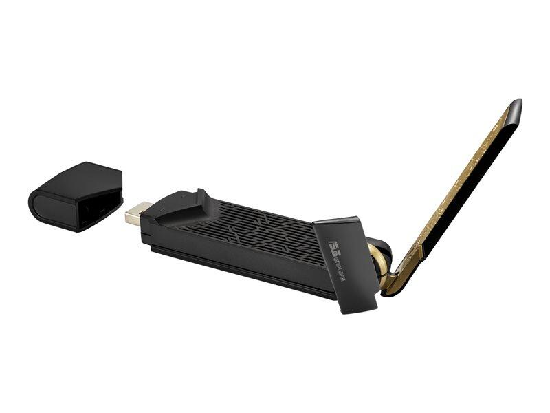 ASUS USB-AX56 - Netzwerkadapter - USB - 802.11ac, 802.11ax (Wi-Fi6)