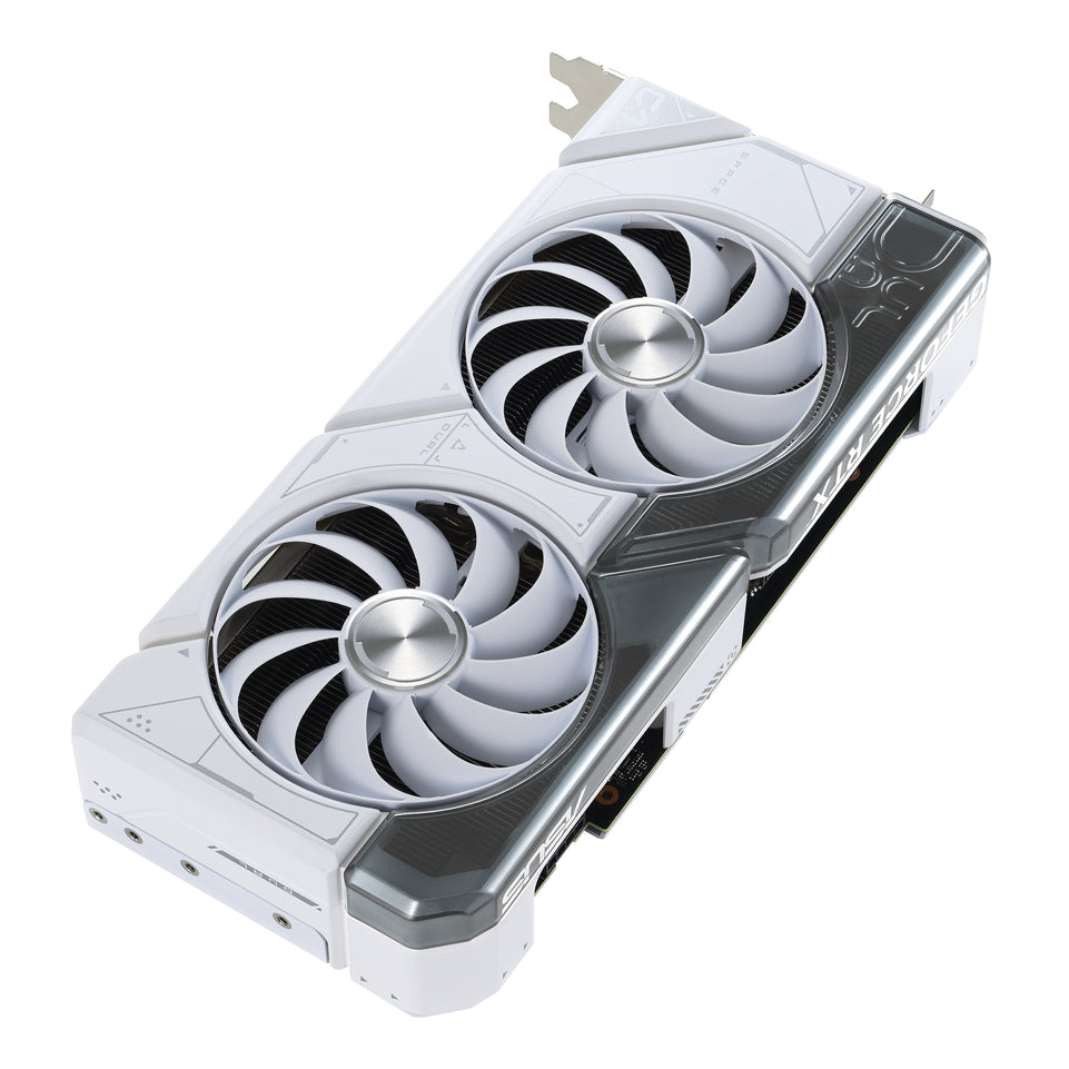 ASUS  DUAL-RTX4070-O12G-WHITE 12GB GDDR6X HDMI DP