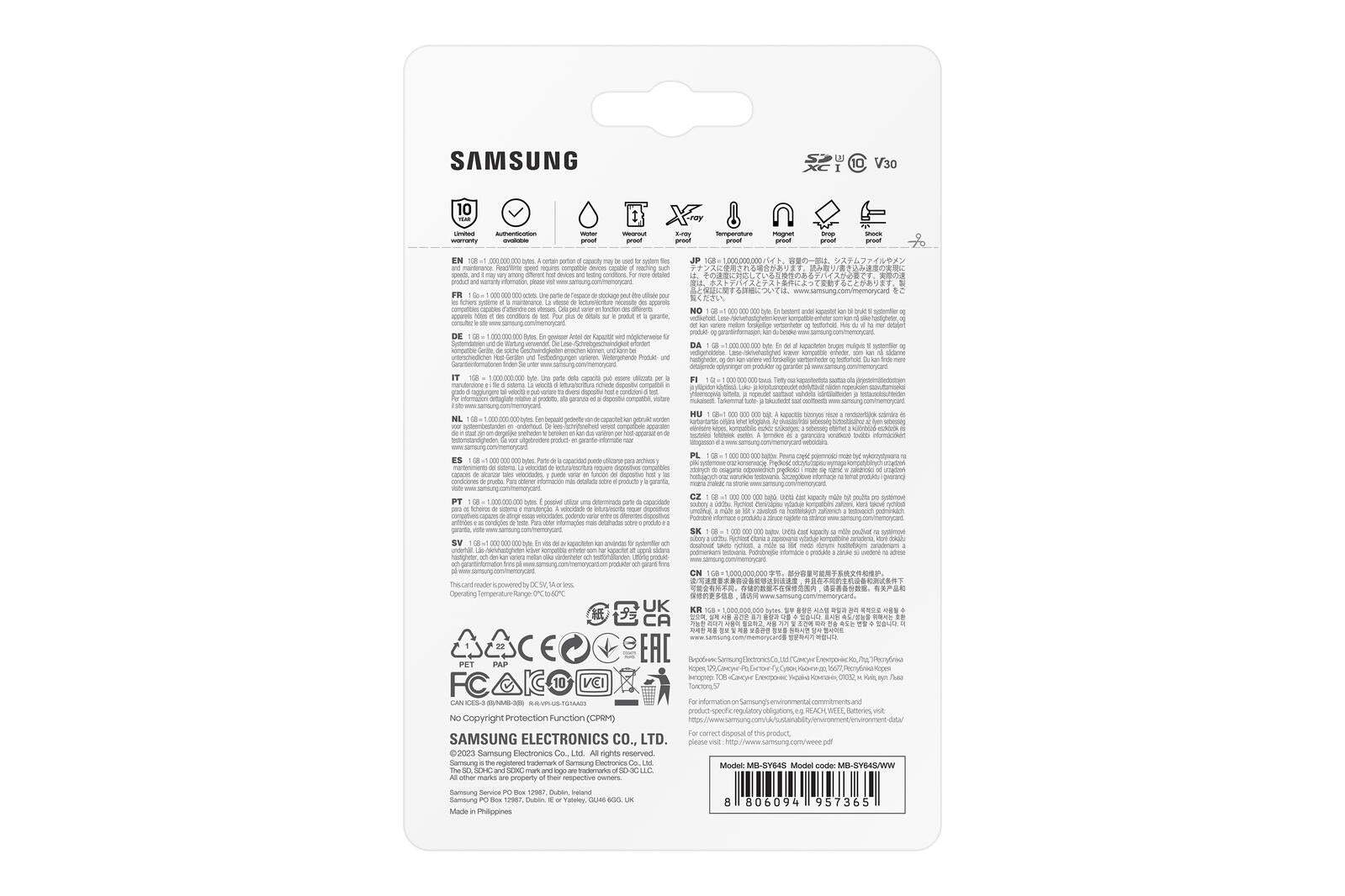 Samsung PRO Ultimate MB-SY64S Speicherkarte 64 GB