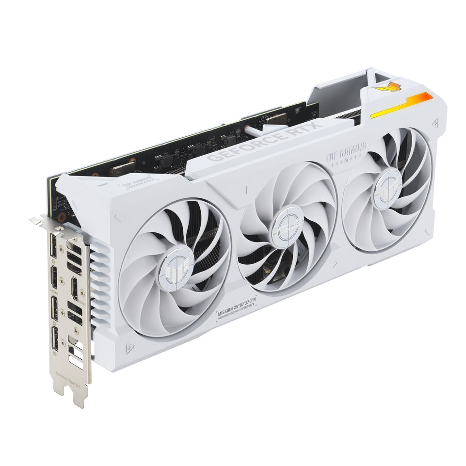 ASUS TUF-RTX4070TIS-O16G-BTF-WHITE 16GB GDDR6X HDMI DP