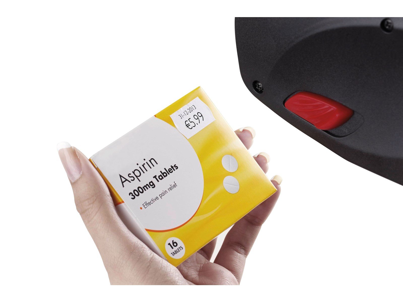 Avery Labels on roll for 2 lines pricing gun up to 18 digits removable white