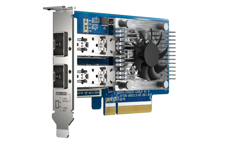 QNAP QXG-25G2SF-CX6 Netzwerkadapter PCIe 25GBE SFP28