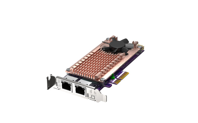 QNAP QM2-2P2G2T QM2-Card M.2 SSD x2  2.5GBE x2