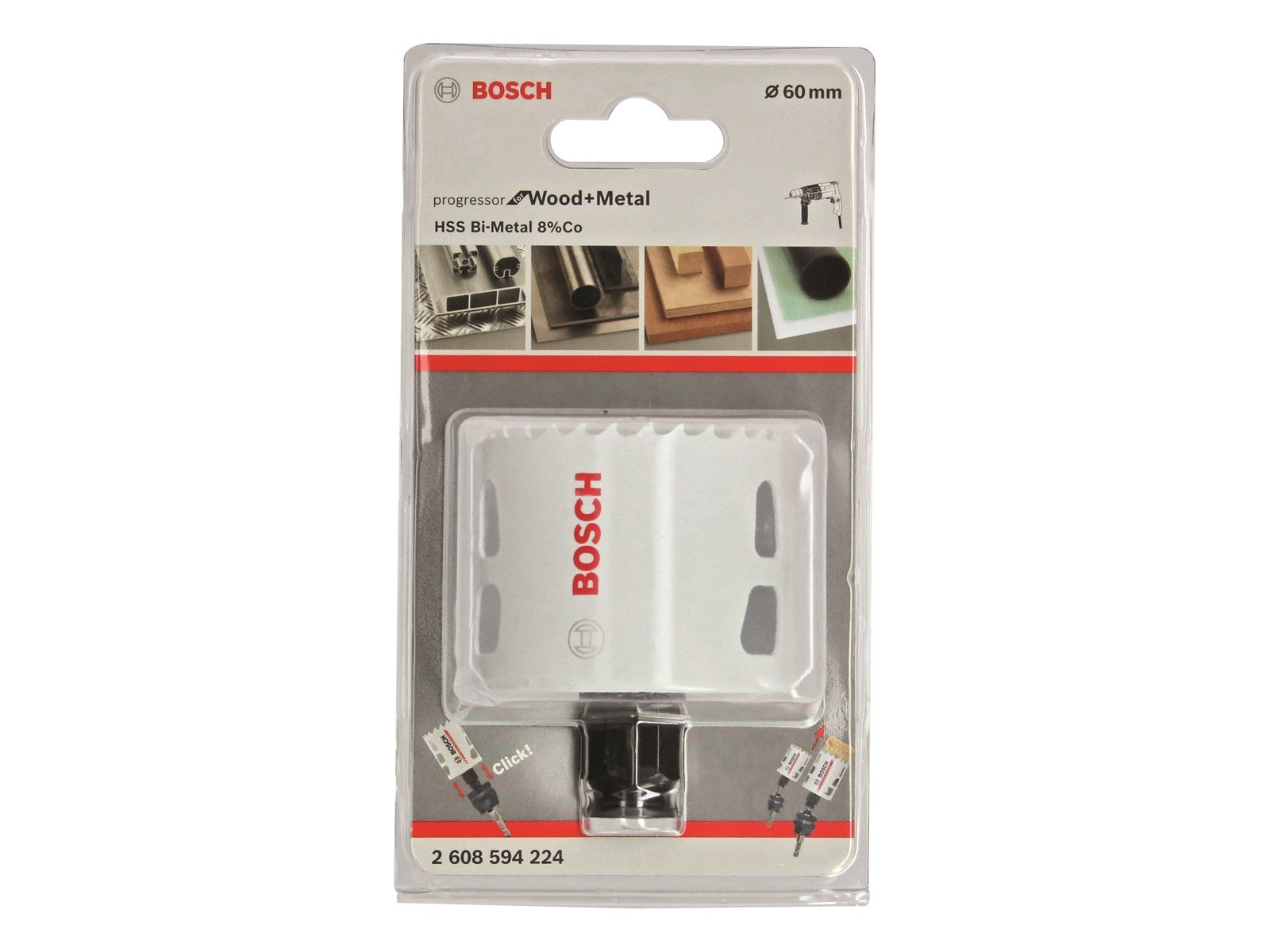 Bosch Hole Saw BIM Progressor 60 mm