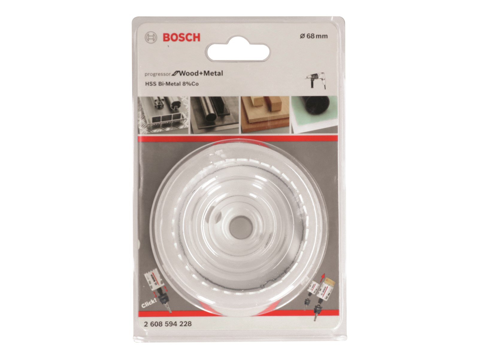 Bosch Hole Saw BIM Progressor 68 mm