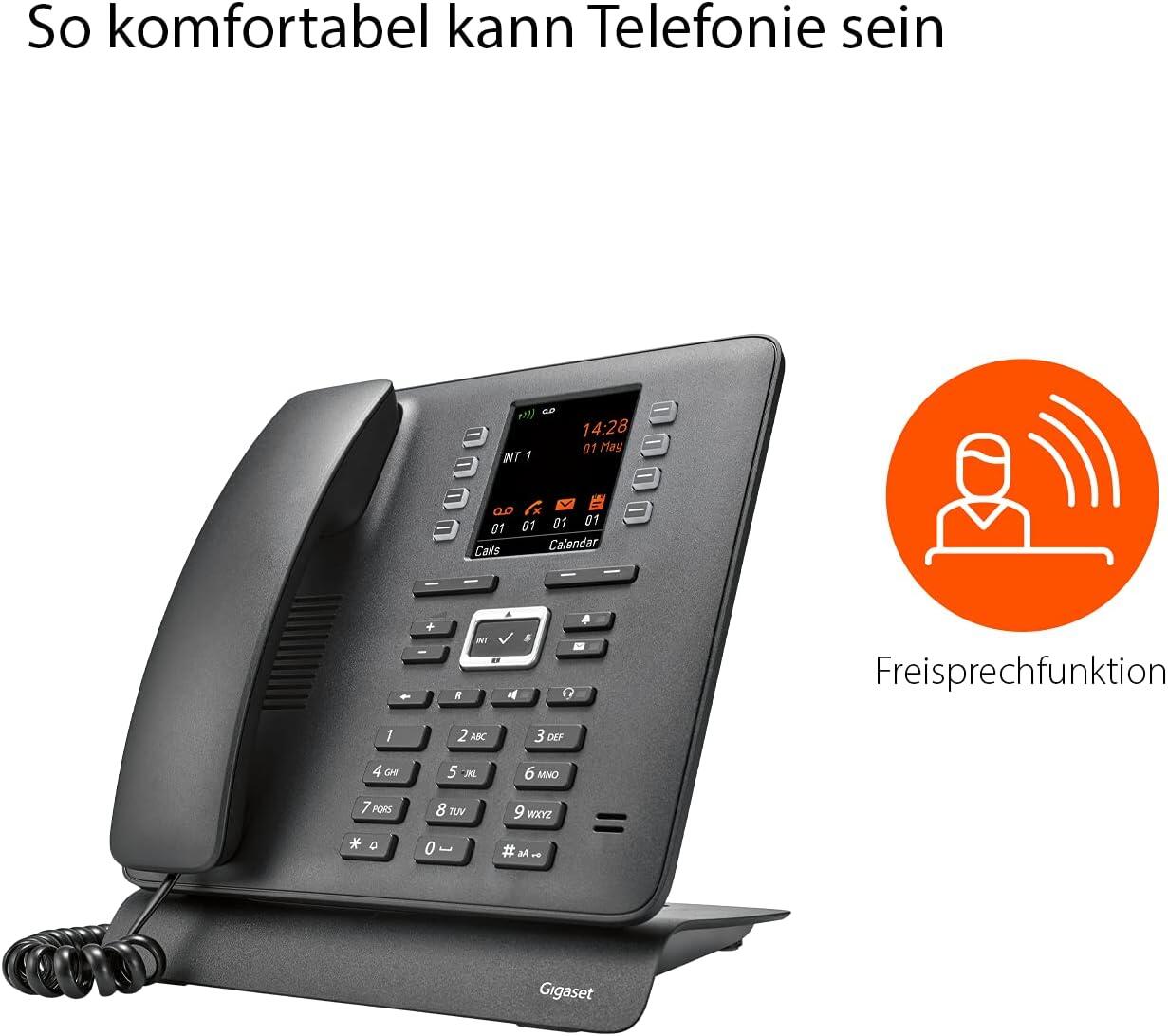 Gigaset Pro Maxwell C VoIP-Telefon - schwarz