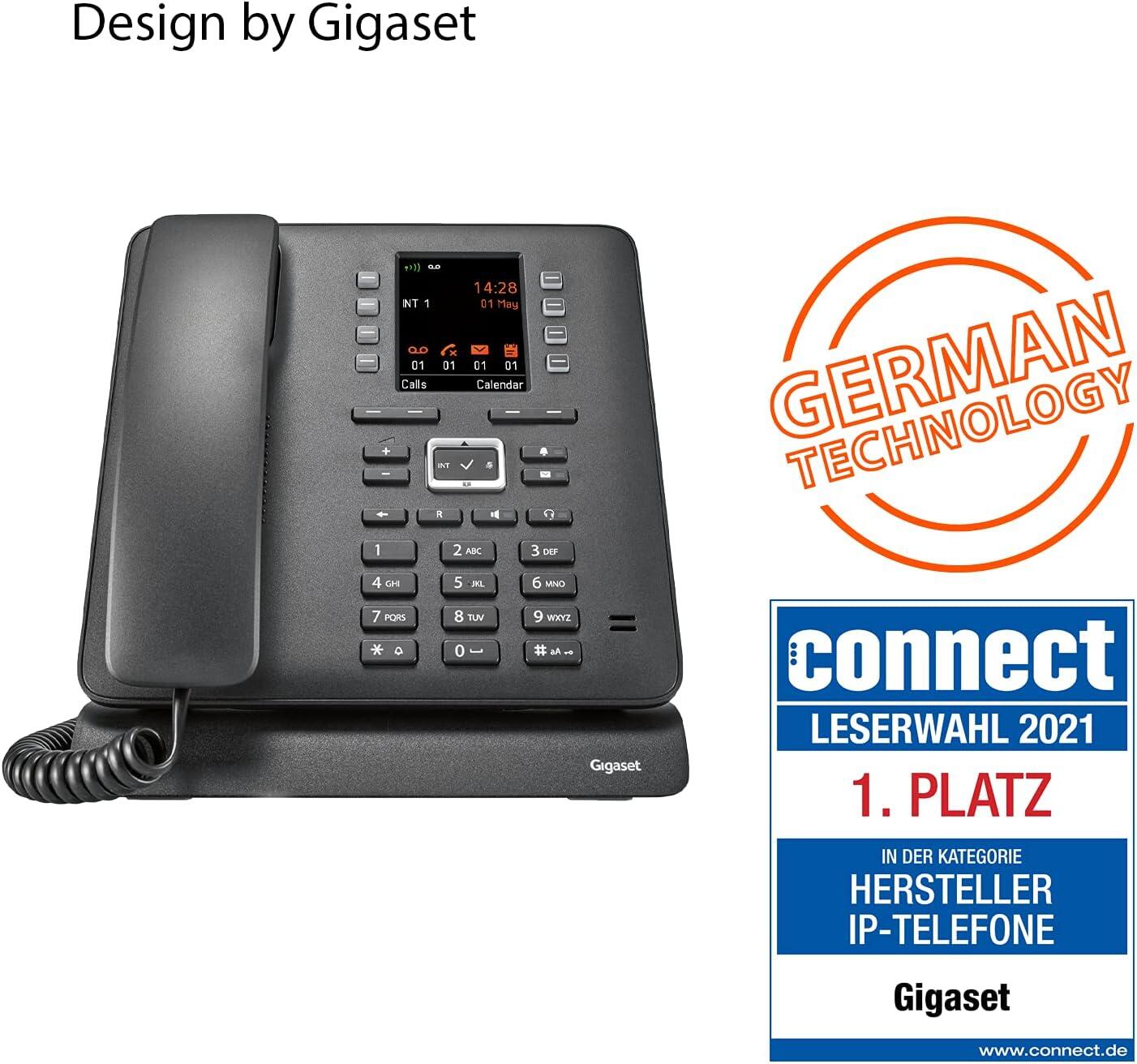 Gigaset Pro Maxwell C VoIP-Telefon - schwarz