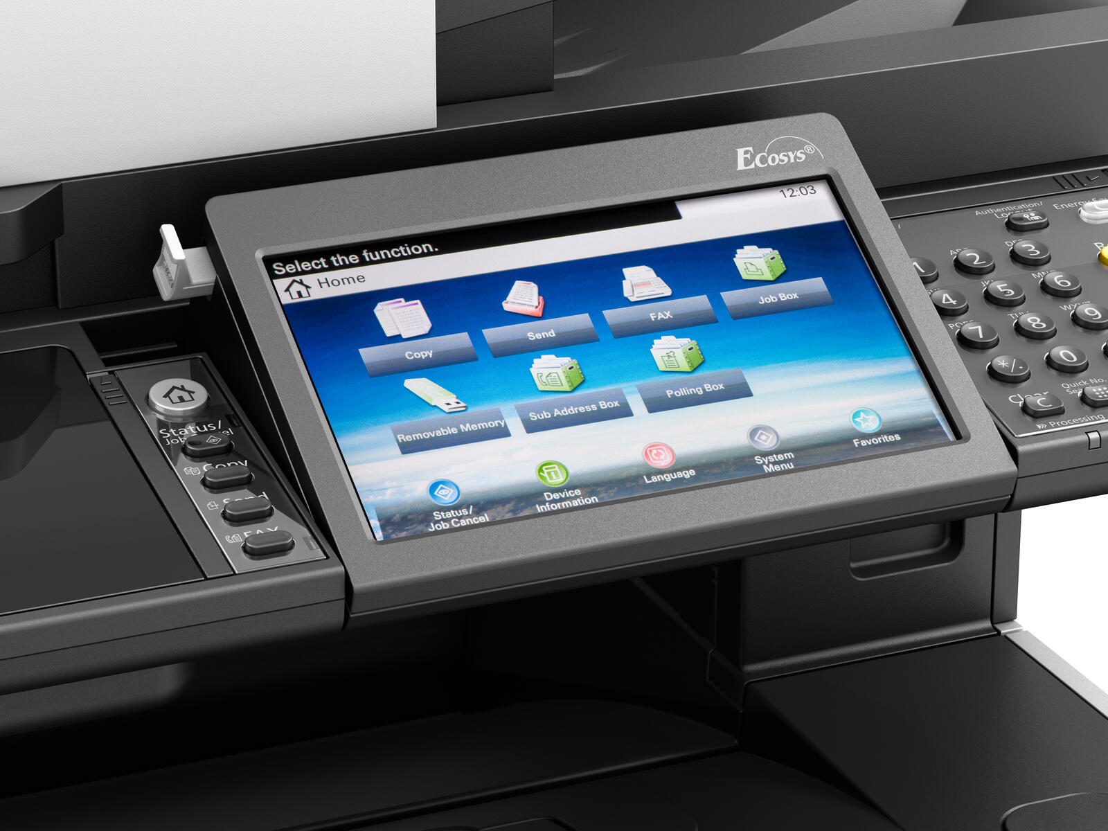 KYOCERA Klimaschutz-System ECOSYS M3655idn Laser-Multifunktionsgerät s/w