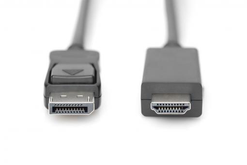 DIGITUS DisplayPort-Adapterkabel - DisplayPort / HDMI 3m