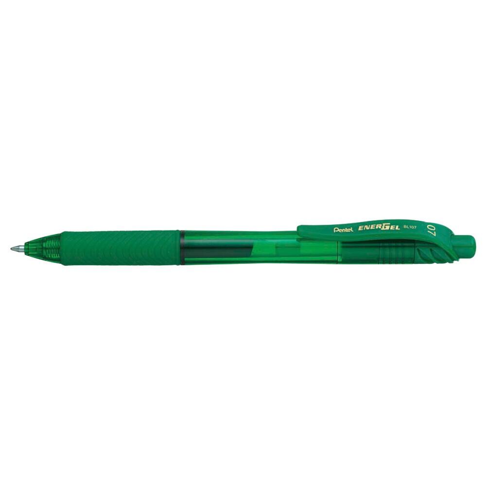 Pentel ENERGEL BL107 Gelschreiber grün/transparent 0,35 mm - Schreibfarbe grün
