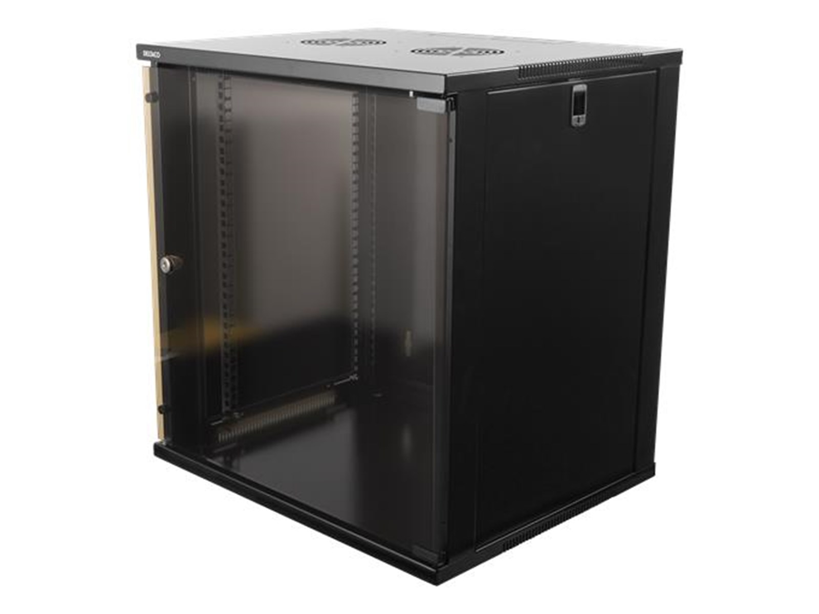 Deltaco 19-5412B - 12U - Wall Mount Rack Cabinet