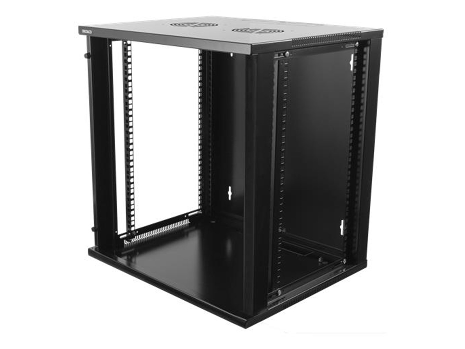 Deltaco 19-5412B - 12U - Wall Mount Rack Cabinet