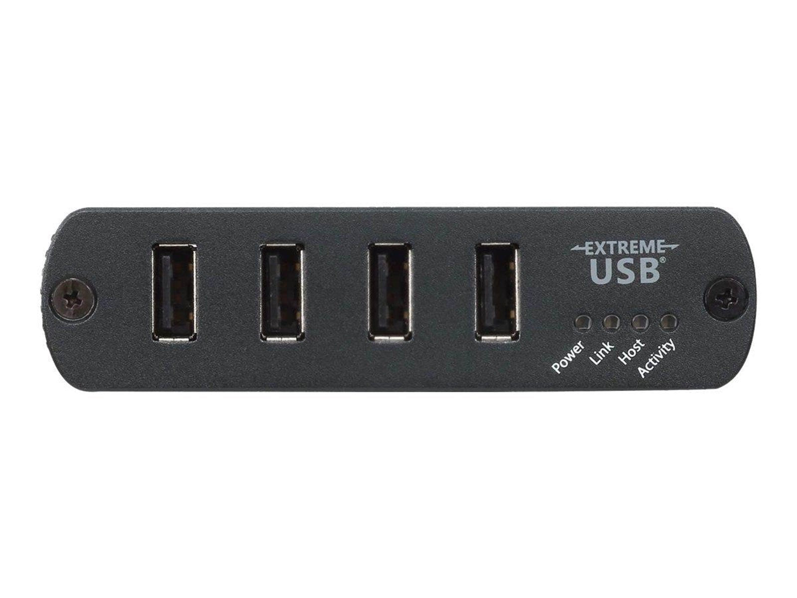 ATEN UEH4102 Local and Remote Units 4-Port USB 2.0 Cat 5 Extender over LAN