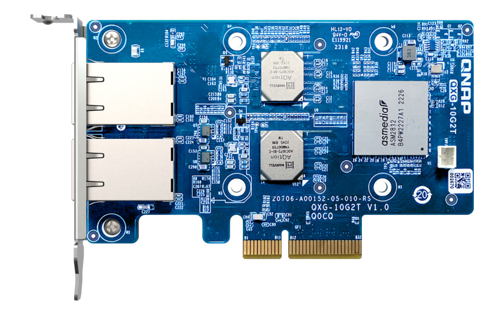 QNAP QXG-10G2T Netzwerkadapter-PCIe 10 GBE RJ45 x2