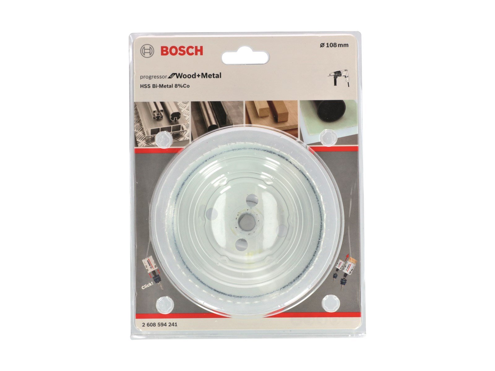 Bosch HULSAV HSS-BIM POWERCHANGE 108MM