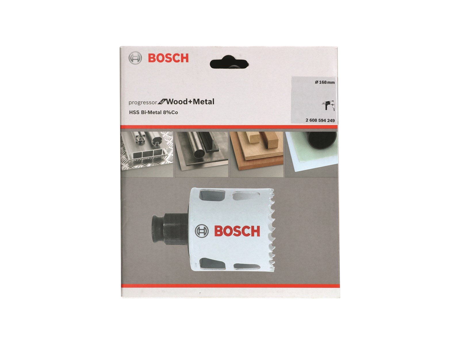 Bosch HULSAV HSS-BIM POWERCHANGE 168MM