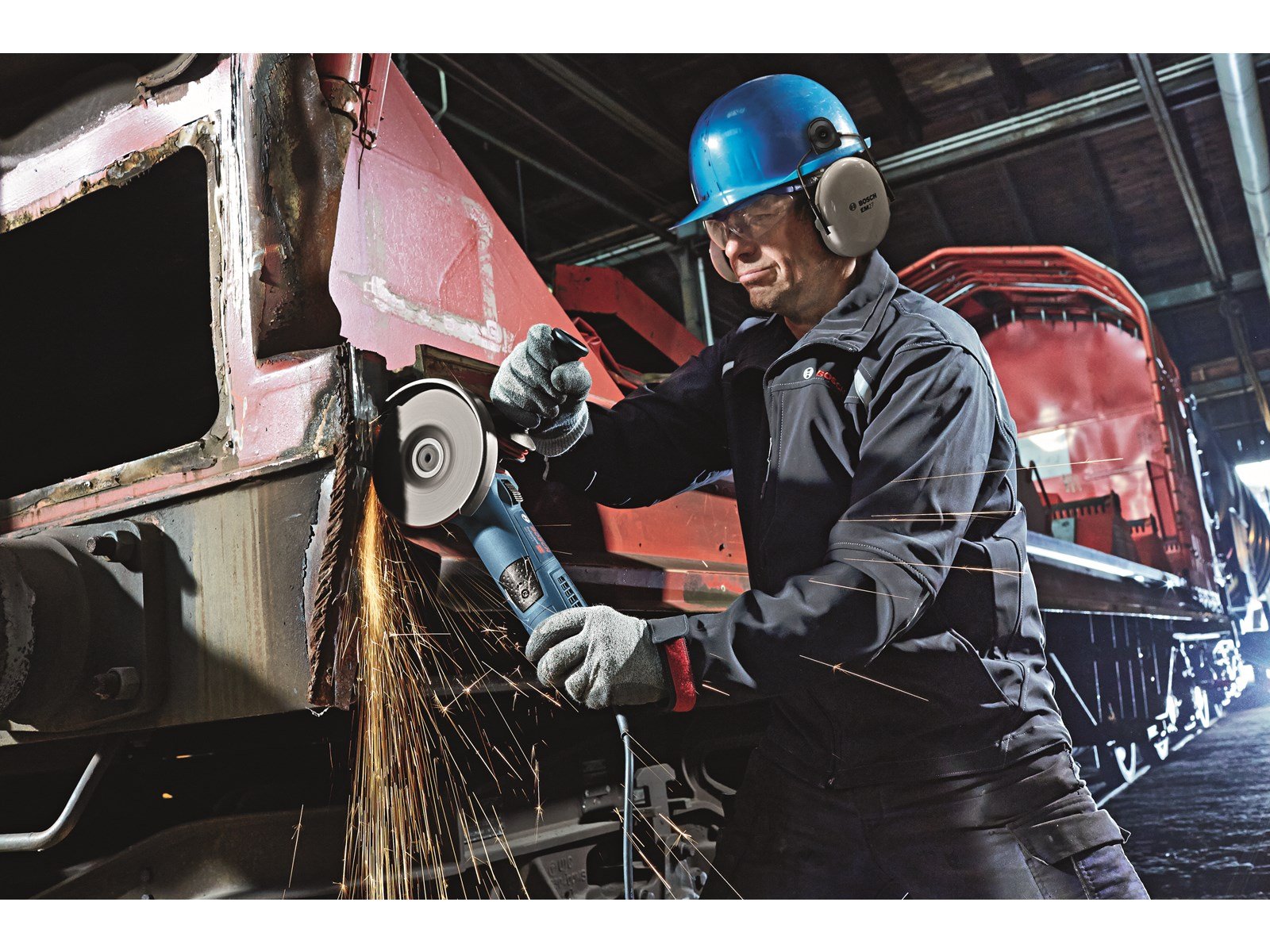 Bosch Professional VINKELSLIBER GWX 19-125 S