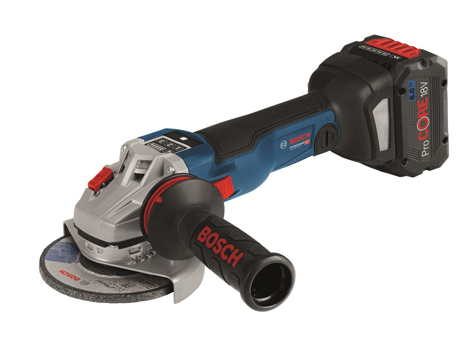 Bosch Professional AKKUVINKELSLIBER GWS 18V-10 150 SC HMI