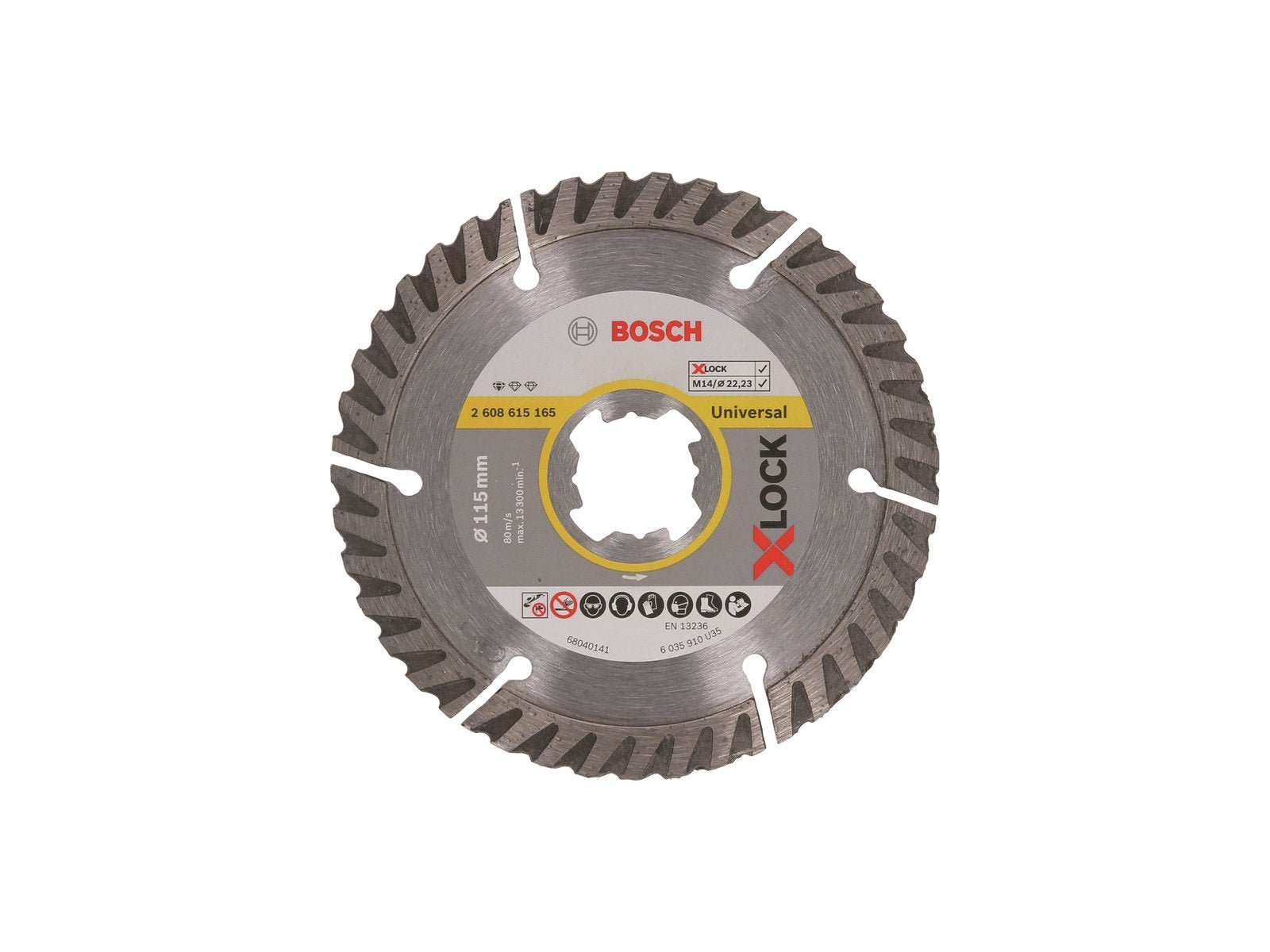 Bosch DIAMANTSKIVE XL STD UNIVERS 115X22.23MM