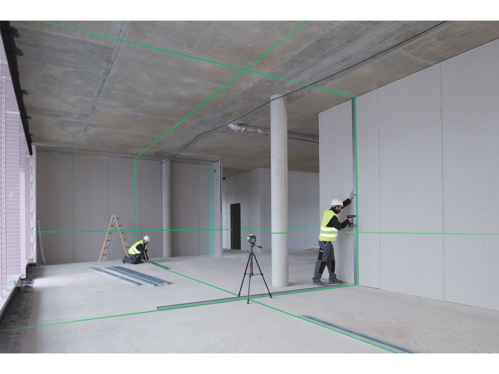 Bosch Professional CIRKELLASER GLL 3-80CG SOLO L-BOXX