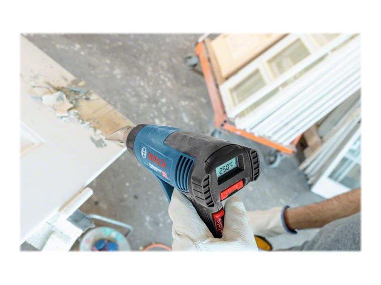 Bosch Professional Blue bosch 2000w heat gun ghg 20-63 carton