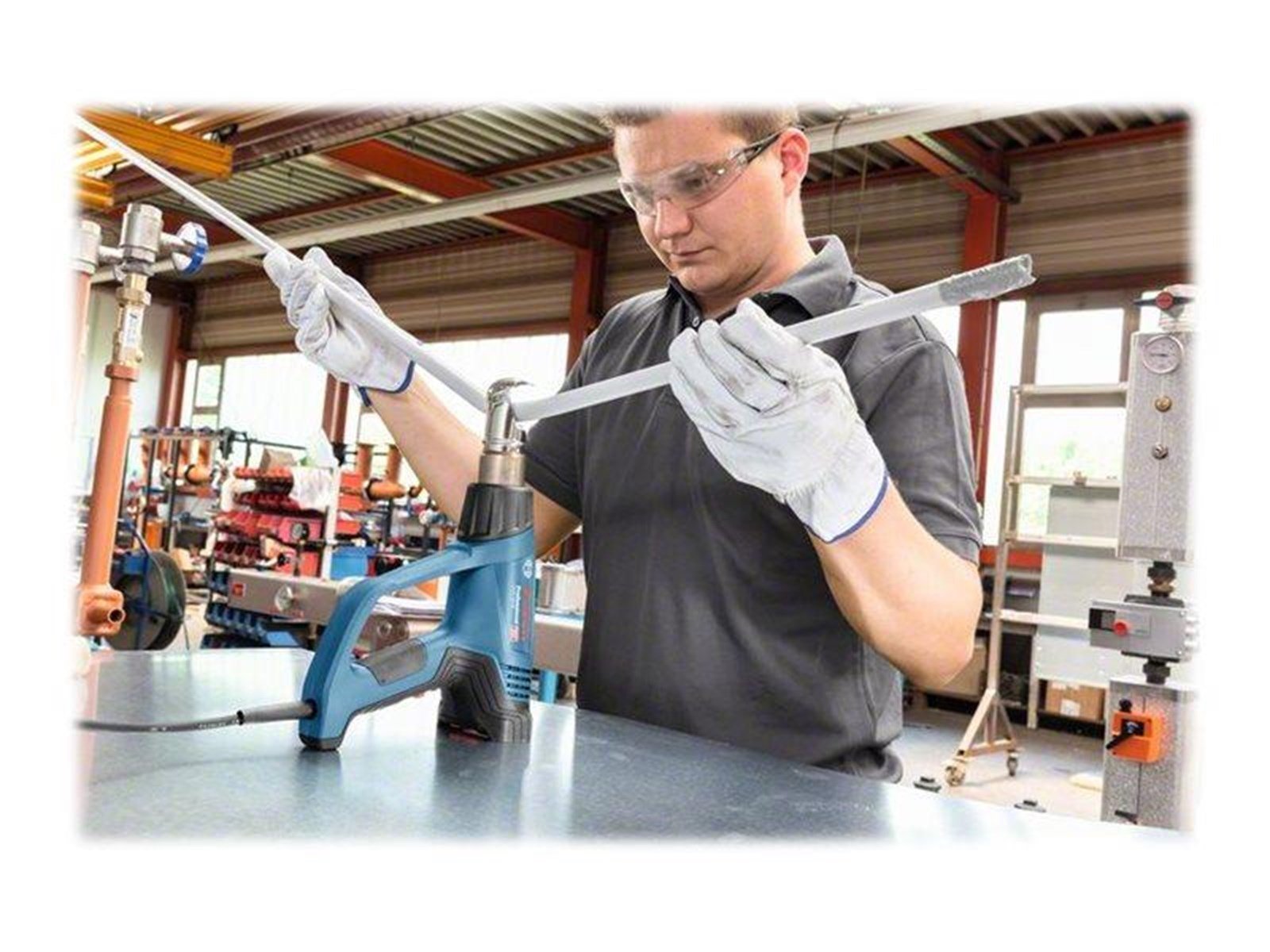 Bosch Professional Blue bosch 2300w heat gun ghg 23-66 case