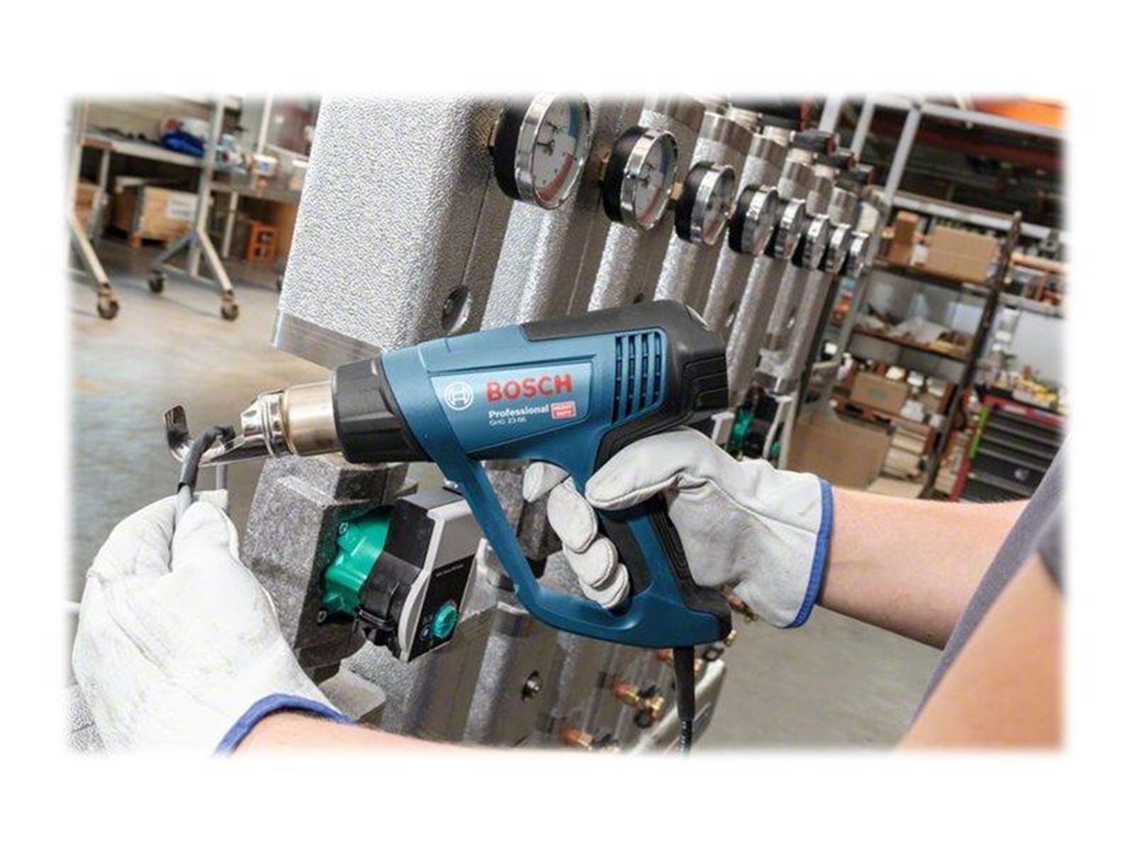 Bosch Professional Blue bosch 2300w heat gun ghg 23-66 case